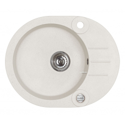 ALVEUS ROLL 40 zlewozmywak granitowy biały