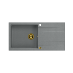 EVAN 146 XL GraniteQ silver stone/elementy złote