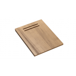 Zlewozmywak granitowy MARC 1-komorowy 76x50 cm czarny/pure carbon + Nano ZŁOTO PVD