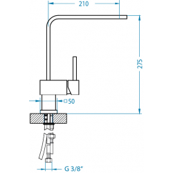 ALVEUS LAGUNA MONARCH bateria kuchenna antracyt