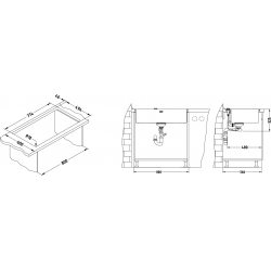 ALVEUS STYLUX 40 zlewozmywak stalowy