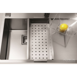 ALVEUS STYLUX 50 zlewozmywak stalowy prawy