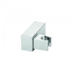 Kvadrato - uchwyt ścienny słuchawki natryskowej chrom CNQ 00AD