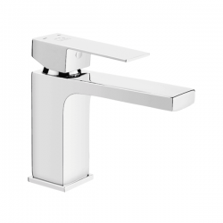 Kvadrato - bateria umywalkowa stojąca chrom BLQ 022D