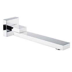 Kvadrato - wylewka wannowo-umywalkowa 259 mm chrom NWQ 010K