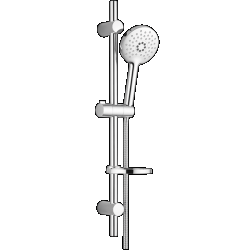 Seca - zestaw natryskowy na drążku
