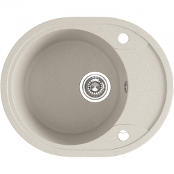 Dafne - zlewozmywak 1-komorowy z półociekaczem SBD 483T