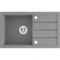Trzynastka - zlewozmywak 1-komorowy szary SBP 511T