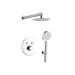 Volumo - komplet natryskowy z baterią podtynkową termostatyczną