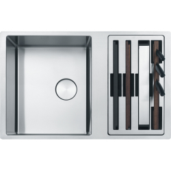 Zlewozmywak FRANKE Box Center BWX 120-82 Stal szlachetna Szczotkowane 122.0617.527