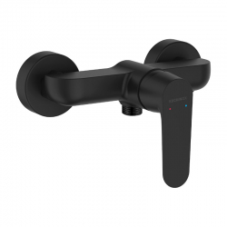 DIMA BATERIA NATRYSKOWA ŚCIENNA CZARNA BQD 740D