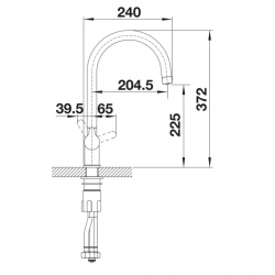BLANCO TRIMA Silgranit-Look antracyt 526214