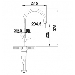 BLANCO TRIMA Silgranit-Look biały 526218