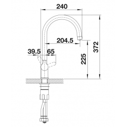 BLANCO TRIMA Silgranit-Look kawowy 526219