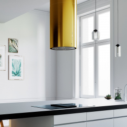 Okap kuchenny Cylindro Isola 39.6 Gold - Zakup u Producenta - Wysyłka 0 zł - Dostawa nawet w 24h