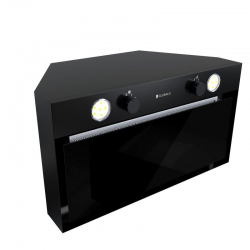 Okap kuchenny Floweri 60.2 Black - Zakup u Producenta - Wysyłka 0 zł - Dostawa nawet w 24h