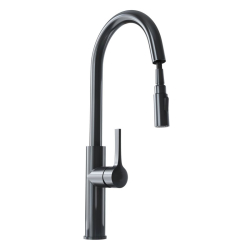 Bateria kuchenna z wyciąganą wylewką Divio Anthracite - Zakup u Producenta - Wysyłka 0 zł - Dostawa nawet w 24h