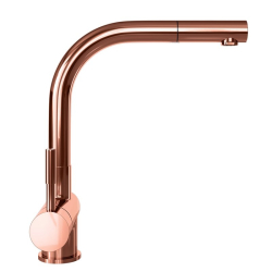 Bateria kuchenna z wyciąganą wylewką Lobio Copper - Zakup u Producenta - Wysyłka 0 zł - Dostawa nawet w 24h