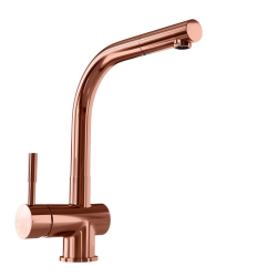Bateria kuchenna z wyciąganą wylewką Lobio Copper - Zakup u Producenta - Wysyłka 0 zł - Dostawa nawet w 24h