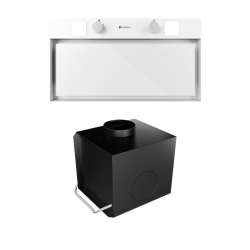 Okap kuchenny Spineiro 60.1 White + Turbina TW 1.2 - Zakup u Producenta - Wysyłka 0 zł - Dostawa nawet w 24h