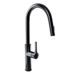 Bateria kuchenna z wyciąganą wylewką Divio Black - Zakup u Producenta - Wysyłka 0 zł - Dostawa nawet w 24h