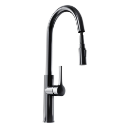 Bateria kuchenna z wyciąganą wylewką Divio Black - Zakup u Producenta - Wysyłka 0 zł - Dostawa nawet w 24h