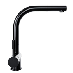 Bateria kuchenna z wyciąganą wylewką Lobio Black - Zakup u Producenta - Wysyłka 0 zł - Dostawa nawet w 24h